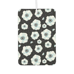 Panda Anemone Floral Car Air Freshener