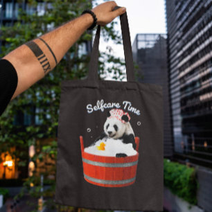 Panda Animal Bathing Tote Bag