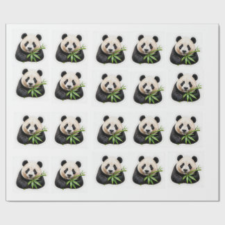 panda animal cutepanda sweety wrapping paper
