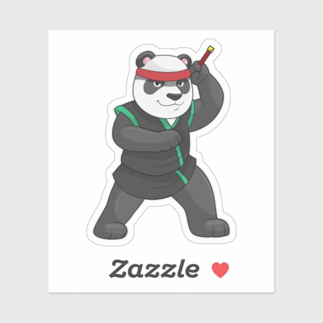 Panda as Ninja in Costume (Sheet)