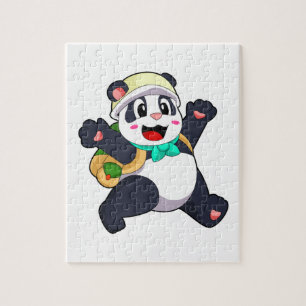 Panda as Student Jigsaw Puzzle