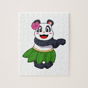 Panda at Ballet Dance Jigsaw Puzzle