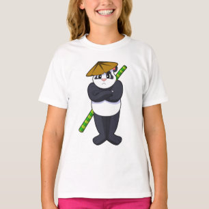 Panda at Stick fight Martial arts.PNG T-Shirt