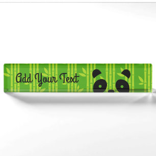panda_bamboo nameplate
