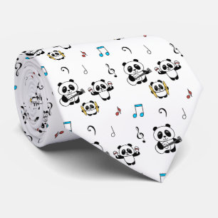 Panda Band - 1000Pandas by Amanda Roos Tie