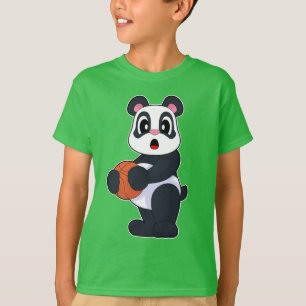 Panda Basketball player Basketball T-Shirt