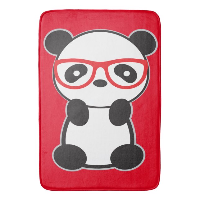 Panda Bathroom Rug (Front Vertical)