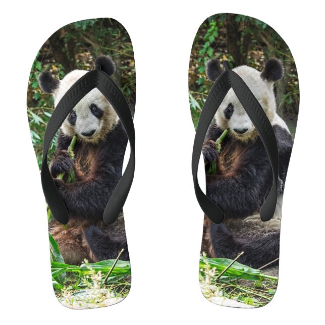 Panda Bear 1 Thongs (Footbed)