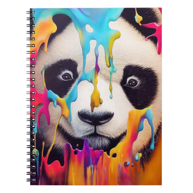Panda Bear Animal Discovery Adventure Nature  Notebook (Front)