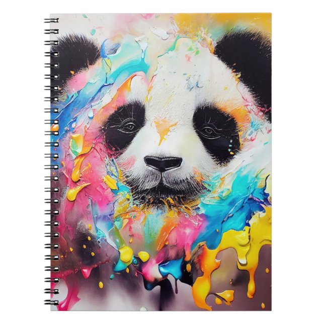 Panda Bear Animal Discovery Adventure Nature  Notebook (Front)