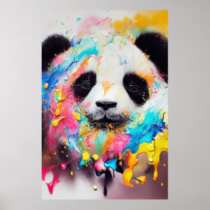 Panda Bear Animal Discovery Adventure Nature Poster