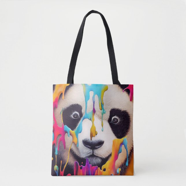 Panda Bear Animal Discovery Adventure Nature  Tote Bag (Front)