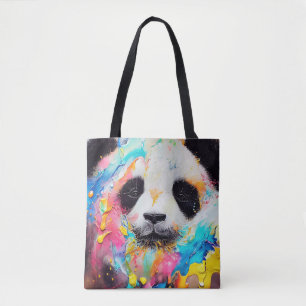 Panda Bear Animal Discovery Adventure Nature  Tote Bag