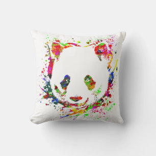 Panda Bear Animal Forest Jungle China Bambo Cushion