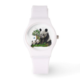 Panda bear art watch