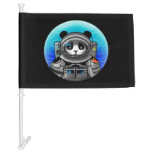 Panda Bear Astronaut