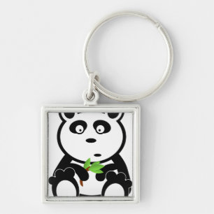 Panda Bear Black White Destiny Gifts Key Ring
