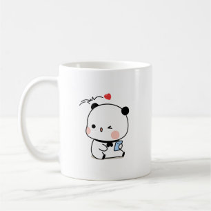 Panda bear, bubu and dudu  coffee mug