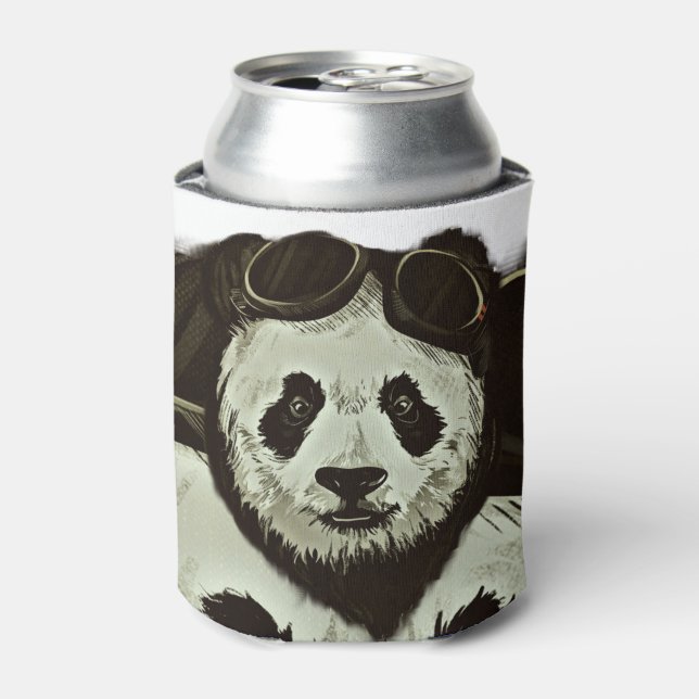 Panda Bear Can Cooler (Can Front)