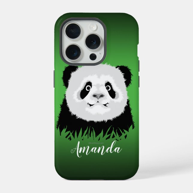 Panda Bear Case-Mate iPhone Case (Back)