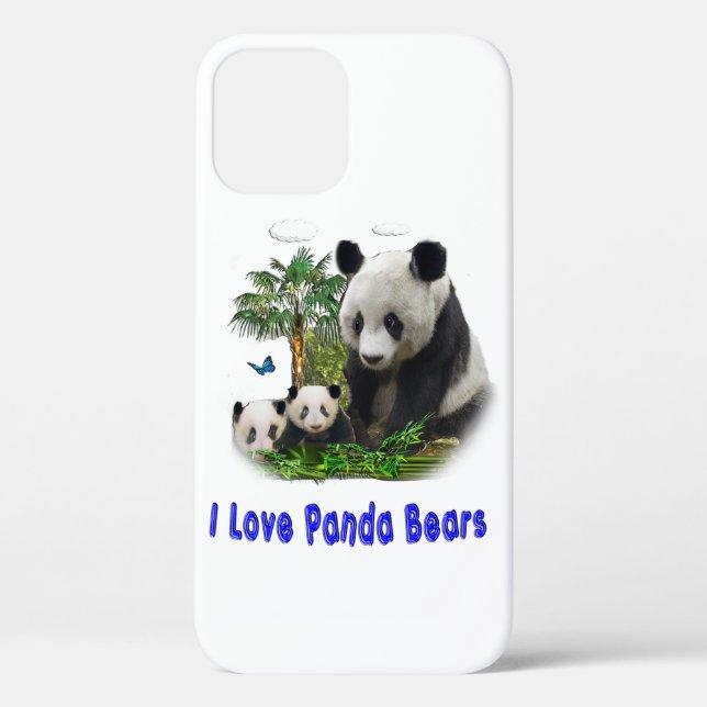 Panda Bear Case-Mate iPhone Case (Back)