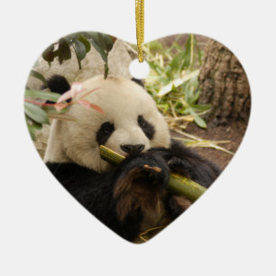 Panda Bear Christmas Ornament