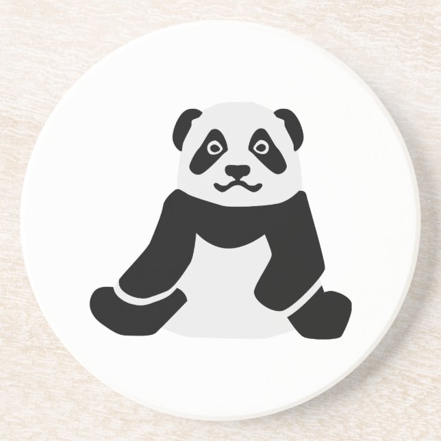 Panda bear coaster (Front)