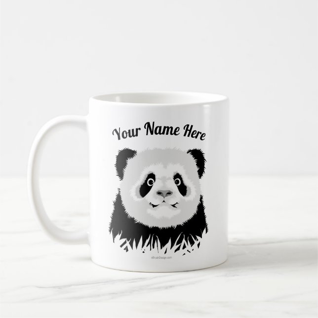 Panda Bear Coffee Mug (Left)