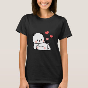 Panda bear couple, Cute bubu and dudu hugs love T-Shirt