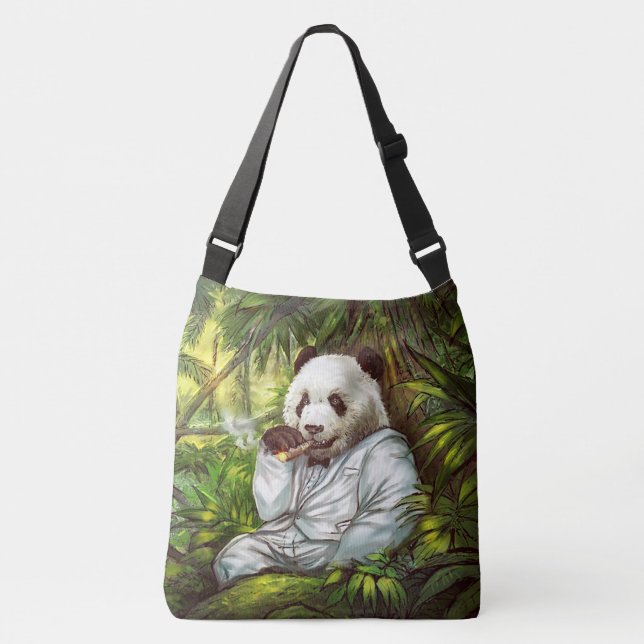 Panda Bear Crossbody Bag (Front)