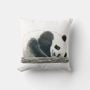 Panda bear cushion