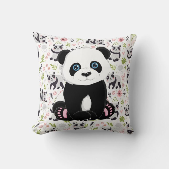 Panda Bear Cushion (Front)
