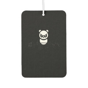 Panda Bear Deadlift - Premium Gym Car Air Freshener