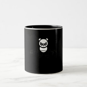 Panda Bear Deadlift - Premium Gym Two-Tone Coffee Mug