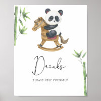 Panda Bear Drinks help yourself