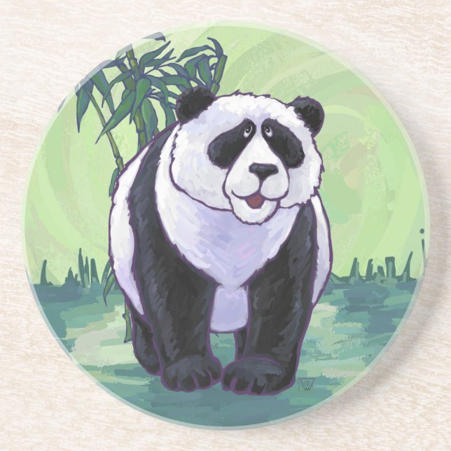 Panda Bear Gifts & Accessories Coaster (Front)