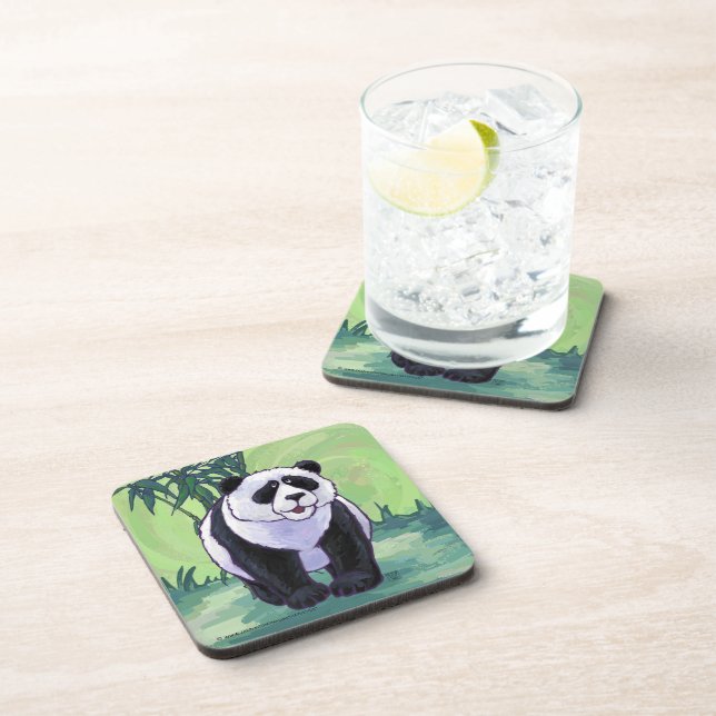Panda Bear Gifts & Accessories Coaster (Right Side)