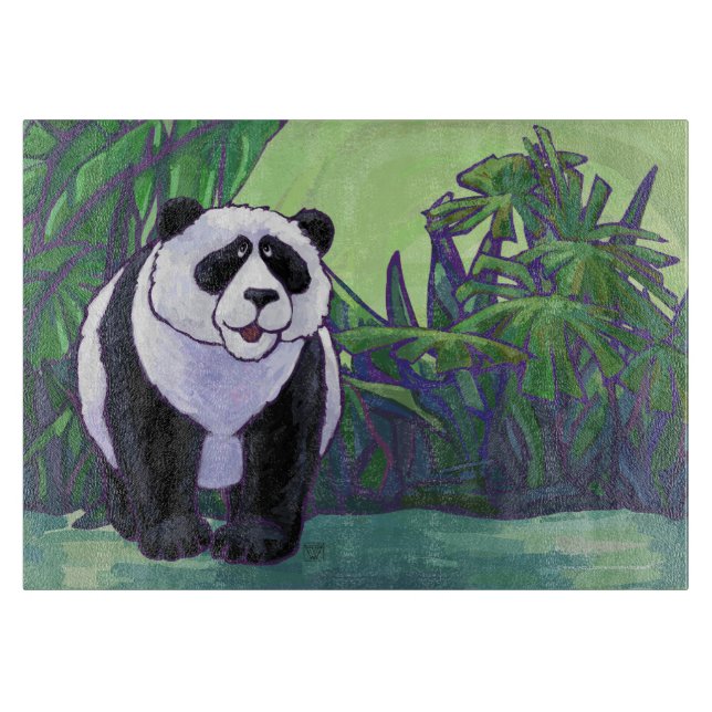 Panda Bear Gifts & Accessories Cutting Board (Front)