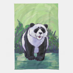 Panda Bear Gifts & Accessories Tea Towel