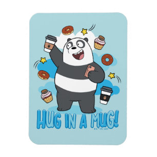 Panda Bear - Hug in a Mug! Magnet