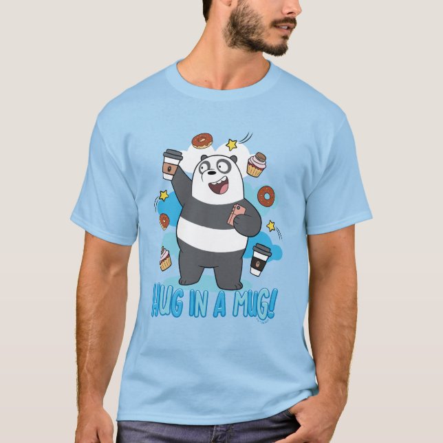 Panda Bear - Hug in a Mug! T-Shirt (Front)