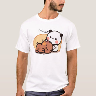 panda bear hug T-Shirt