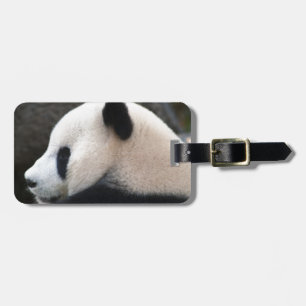 Panda Bear Hugs Luggage Tag