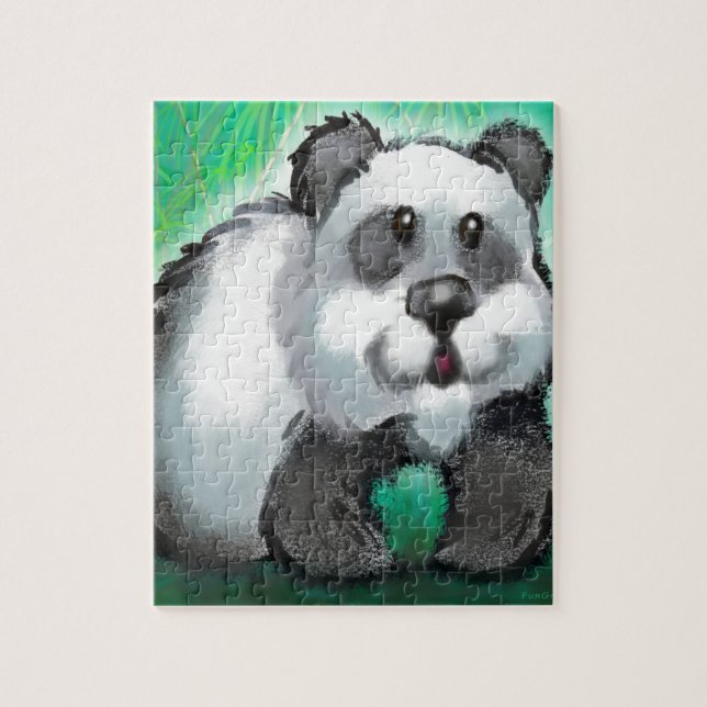 Panda Bear Jigsaw Puzzle (Vertical)
