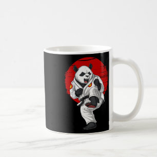 Panda Bear Karate Kickboxing Kung Fu Taekwondo Mar Coffee Mug
