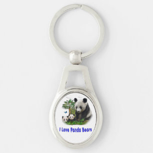 Panda Bear Key Ring