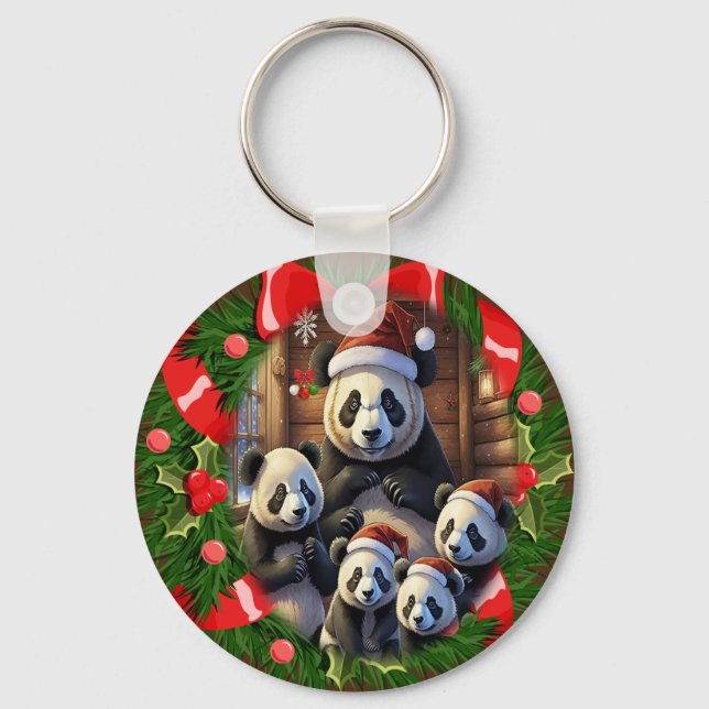 Panda Bear Key Ring (Front)