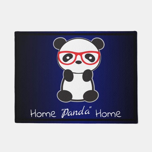 Panda Bear Kitchen Mat (Front)