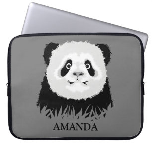 Panda Bear Laptop Sleeve