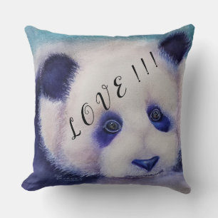 PANDA BEAR LOVE CUSHION